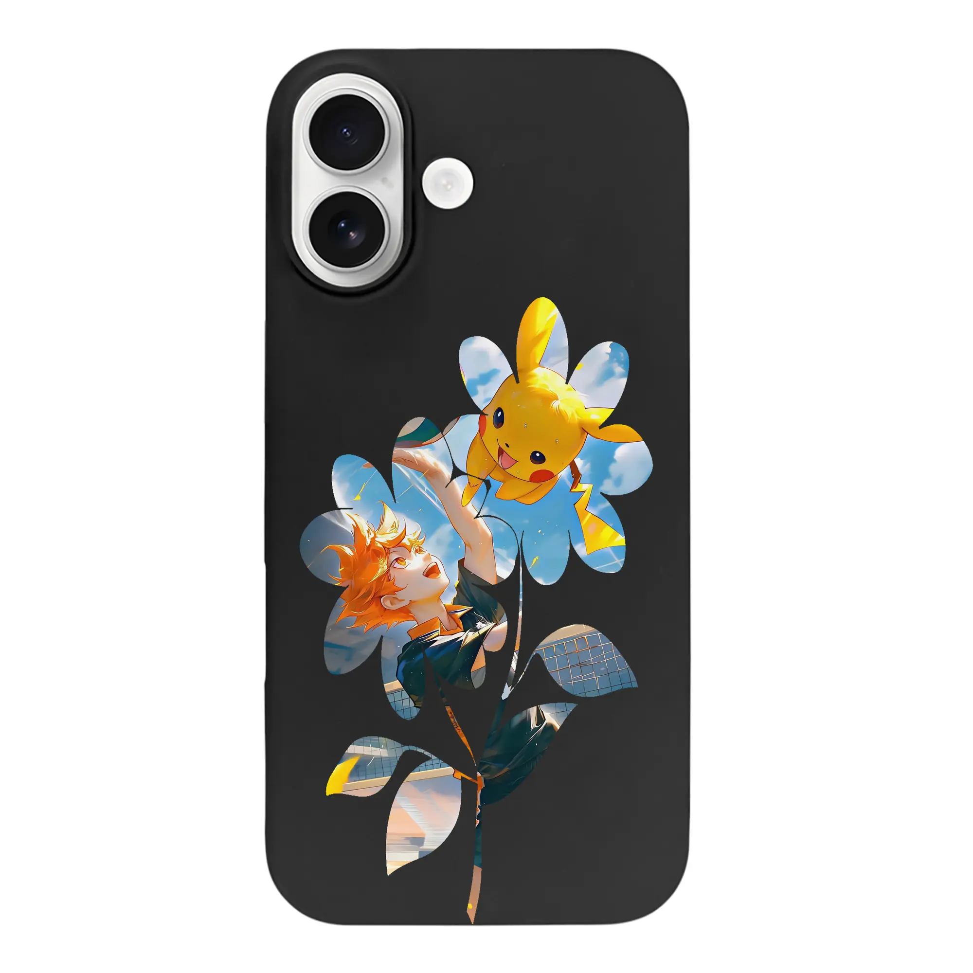 ハイキュー!! グッズ,日向翔陽 - iPhone 17 シリーズ シリコンケース 薄型 耐衝撃 指紋防止 ソフトタッチカバー 精密フィット 傷防止 保護ケース iPhone 17/17 Air/17 Pro/17 Pro Max 対応